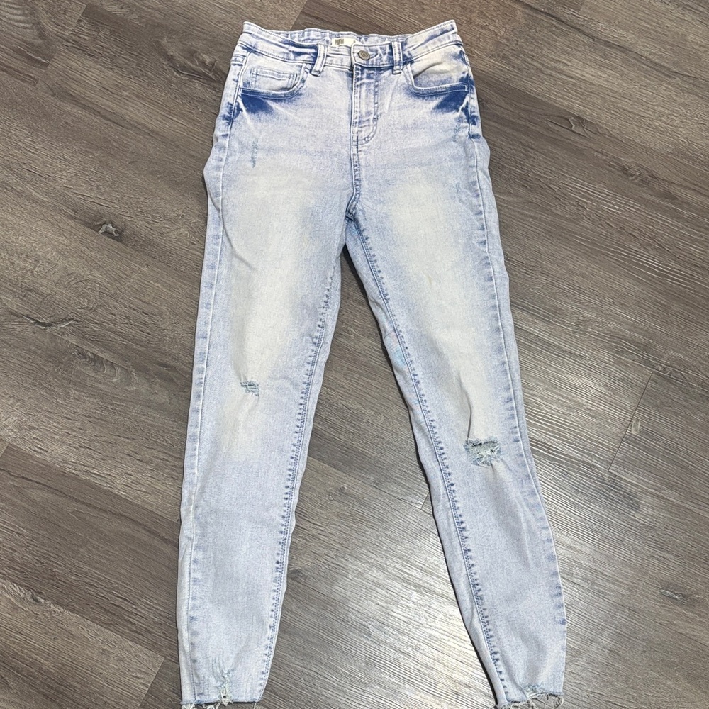 Profile Stretch Light Blue High-Rise Boyfriend Jeans SIZE 3